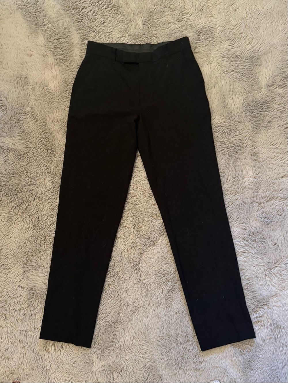Calvin Klein Black Boys' Tailored Dress Pants